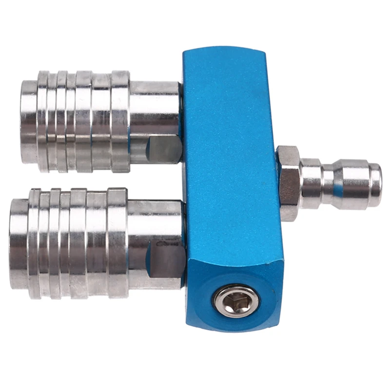 High Pressure Dual Nozzle Cleaning Machine Dual Nozzle Self-Locking Dual Nozzle Adapter Rod Double Nozzle Adapter Rod