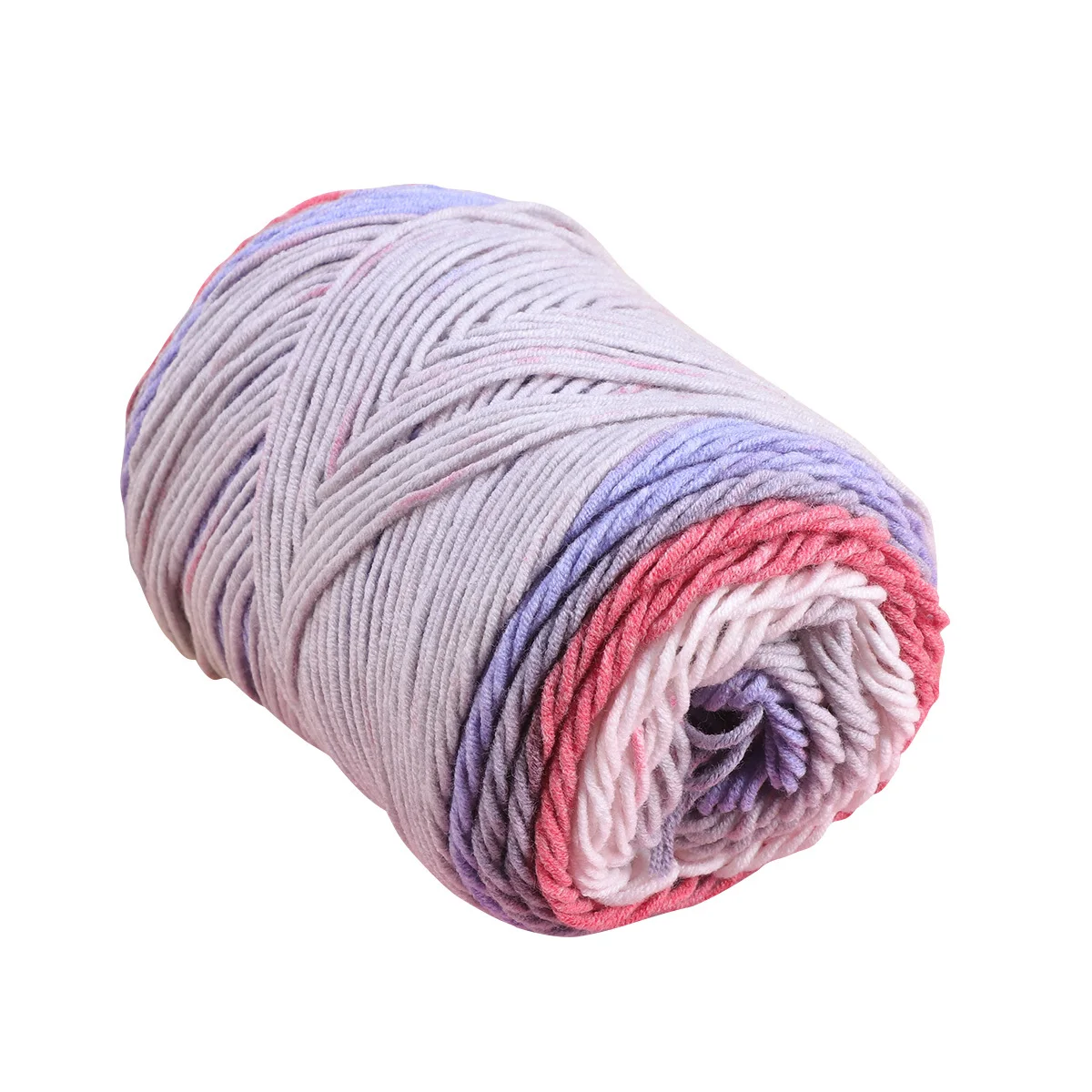 

Rainbow Handmade Knitting Wool No.21 Red Blue Thick Soft Wool Yarn Crochet for Hat Sweater Blanket Knitting Yarn