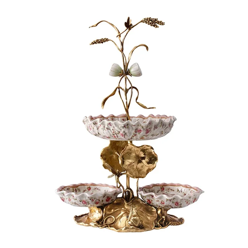 Items Brass Home Decor Carvings, Interior Festive Silver Plate Gifts Elegant Design Villa Hotel Luxury