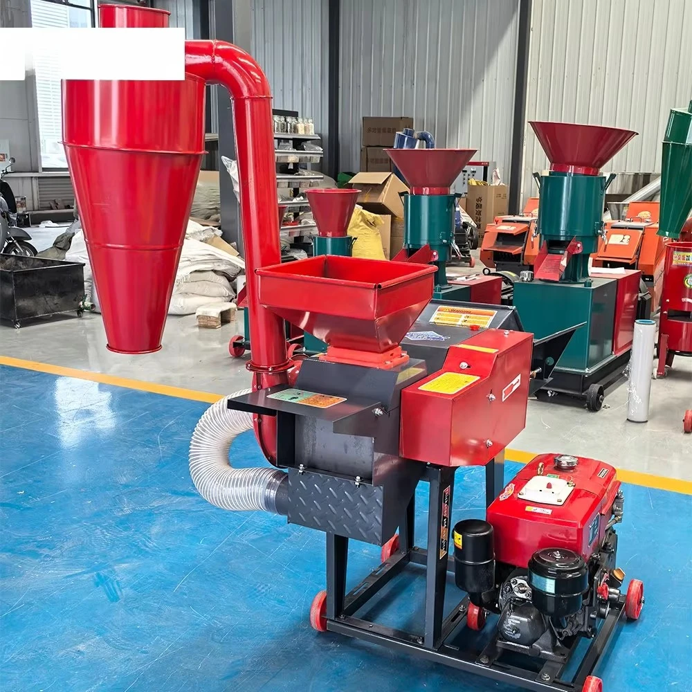 Robust Home Use 3.8T  Chaff Cutter with Kneading and Grain Crushing for Animal Feed