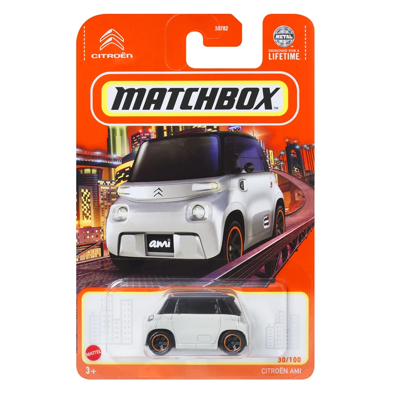 Mattel Matchbox Car Diecast 1/64 Toys for Boys Ducati Motorcycle Citroen AMI Benze CLA Volkswagen Golf Ford Police Model Gift