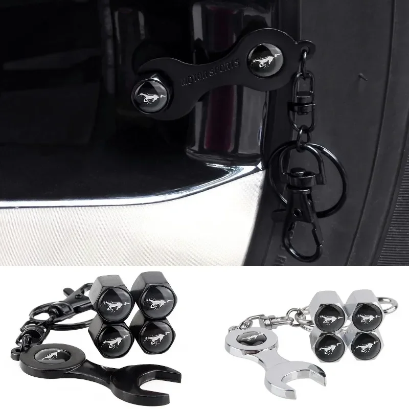 Колпачки для клапанов автомобильных шин для Mustang Wolf Focus 2 3 Fiesta F150 Fusion Kuga Mondeo RANGER Ecosport, колпачки для колес, аксессуары