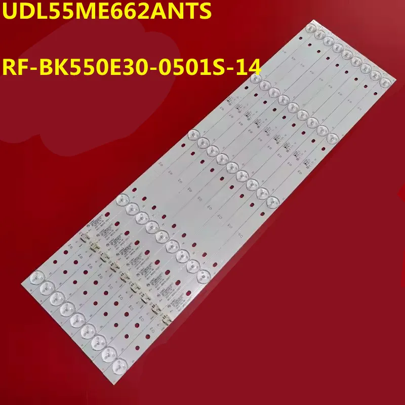 Tira de retroiluminação LED para UDL55ME662ANTS, LED55GM1 LED55G30UE LED55K55U LED55K5100 LED55K6100 LED55K7200