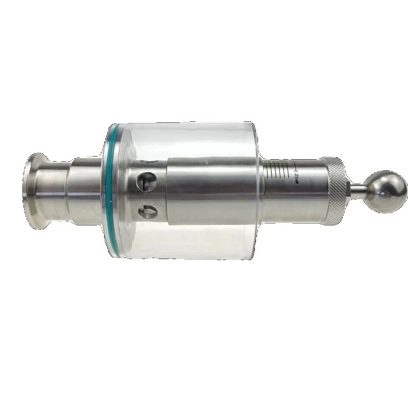 304 Stainless Steel Quick Fit Water Seal Breathing Exhaust Valve For Beer Fermentation Tank Glass Cover
