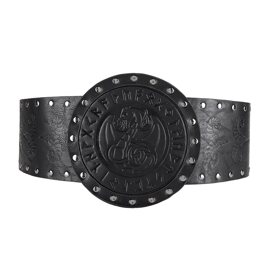 Cinto steampunk europa espartilhos medievais couro pu faixas mulheres vintage viking pirata gótico bustier cintura cinto dia das bruxas homem
