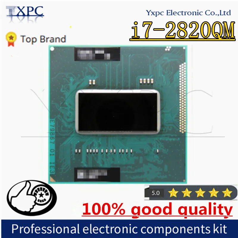 Core I7-2820QM SR012 Processor i7 2820QM notebook Laptop CPU Socket G2 rPGA988B Suitable for HM65 75 76 77 chipset laptop