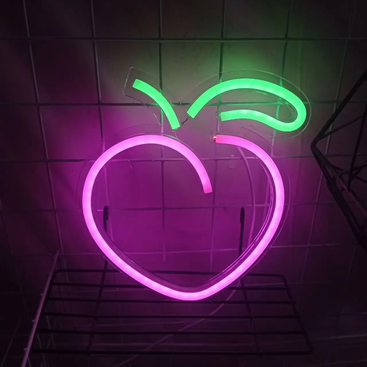 LED النيون علامات الاكريليك مخصص النيون تسجيل الاطفال اسم عيد ميلاد شعار شخصية الأسرة المنزل الزفاف جدار ديكور أضواء LED الهدايا