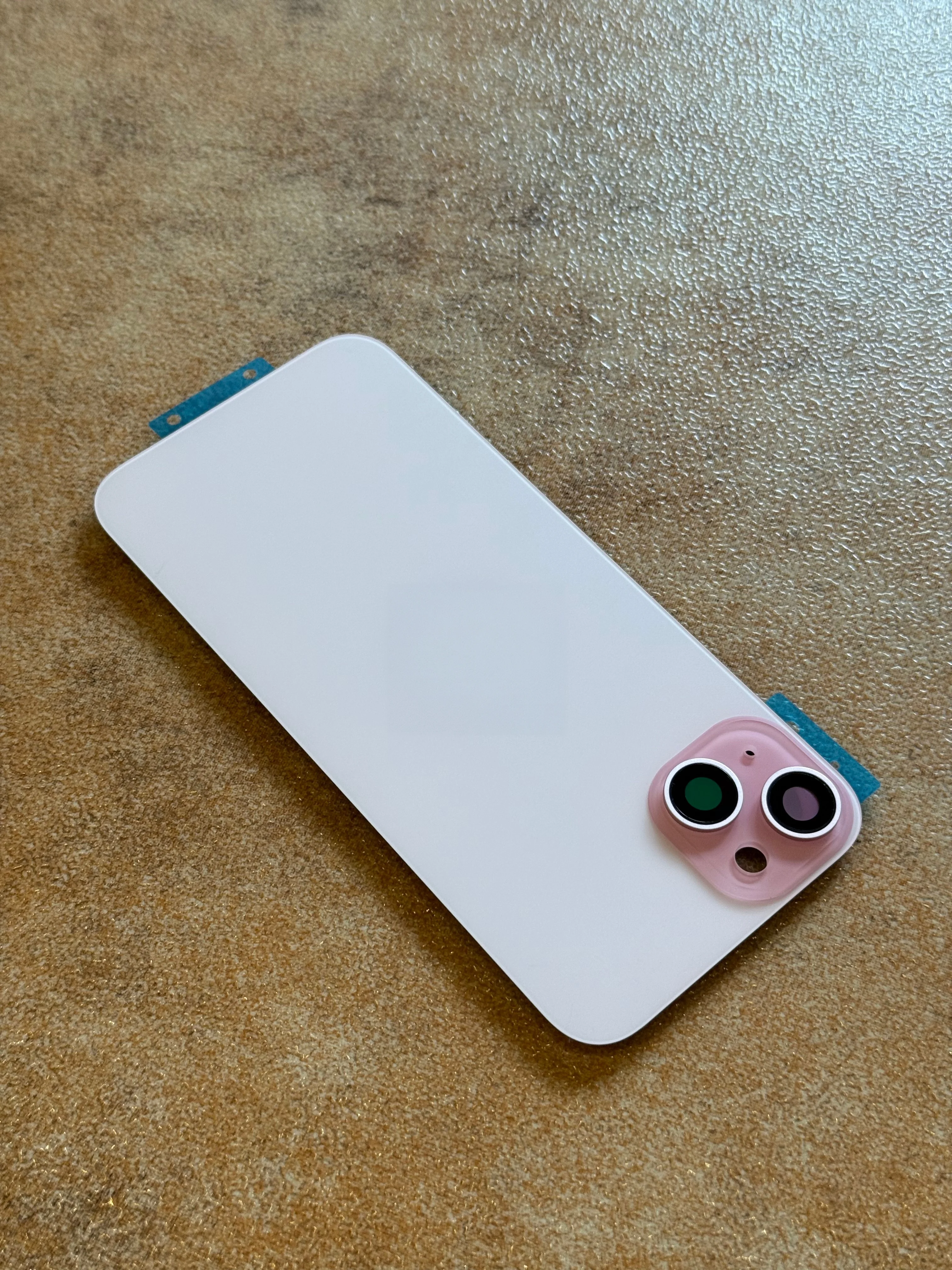Replacement Back Glass Panel Compatible With iPhone 15 15 Plus, Rear Door Housing Cover Mounting Bracket