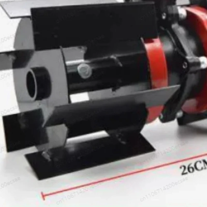Mower Accessories 26/28mm Universal Weeder Wheel, Straight Slash Blade for Deep Tillage Soil Loosening Work