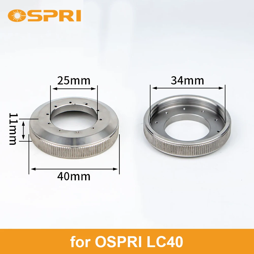 Laser-Keramikring-Sicherungsmutter für Raytools WSX Precitec Ospri Laserschneidkopf-Sicherungsring-Zubehör – Detail 11