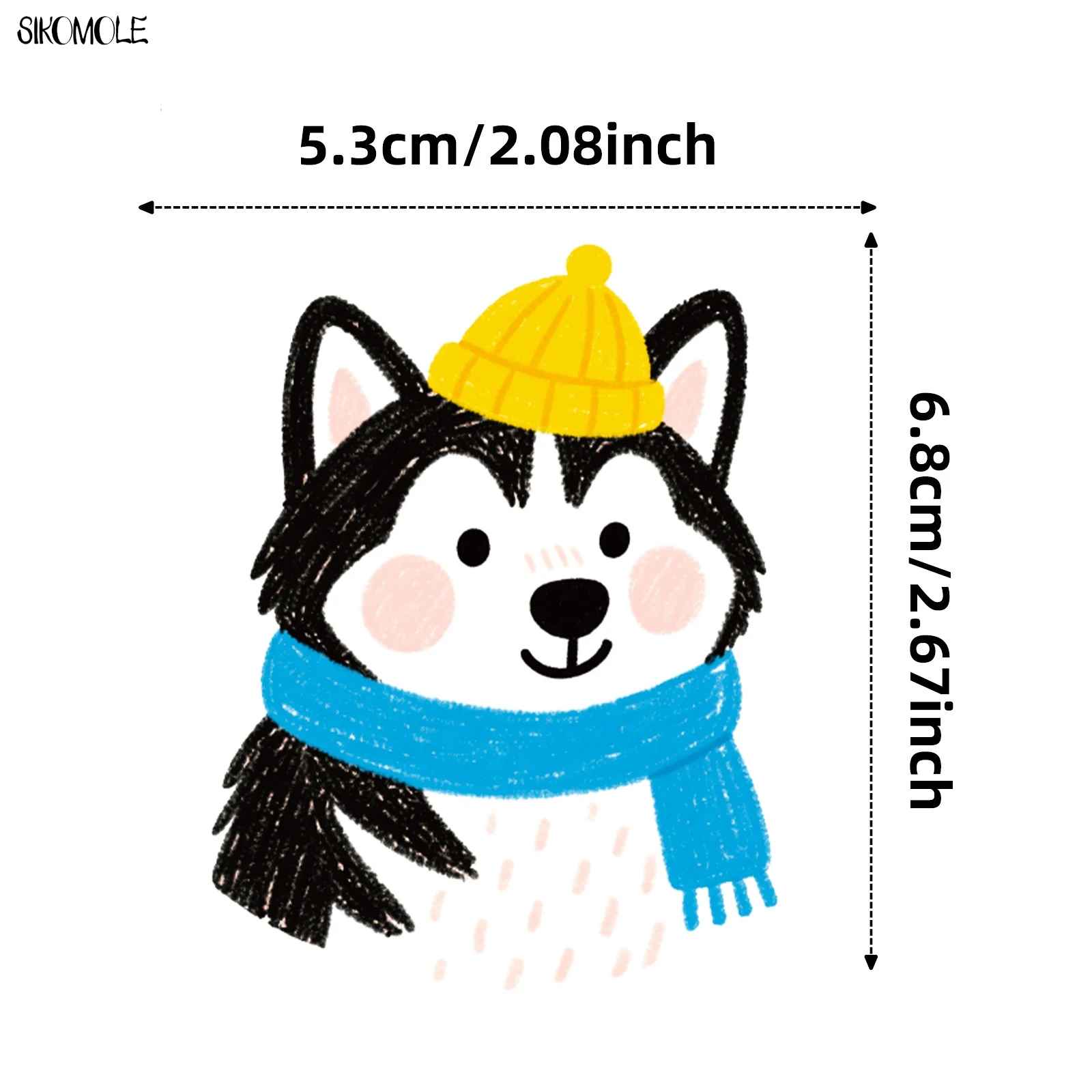 10/30/50PCS Disegnato A Mano Cani Del Fumetto Adesivi Kawaii Anime PALESTRA Per Il FAI DA TE Decorazione IN PVC Del Computer Portatile Chitarra Impermeabile Graffiti adesivo