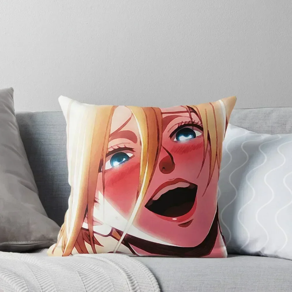 

Cute evil beauty - Annie Leonhart Throw Pillow Cushions Cover Plaid Sofa Luxury Pillow Case pillow
