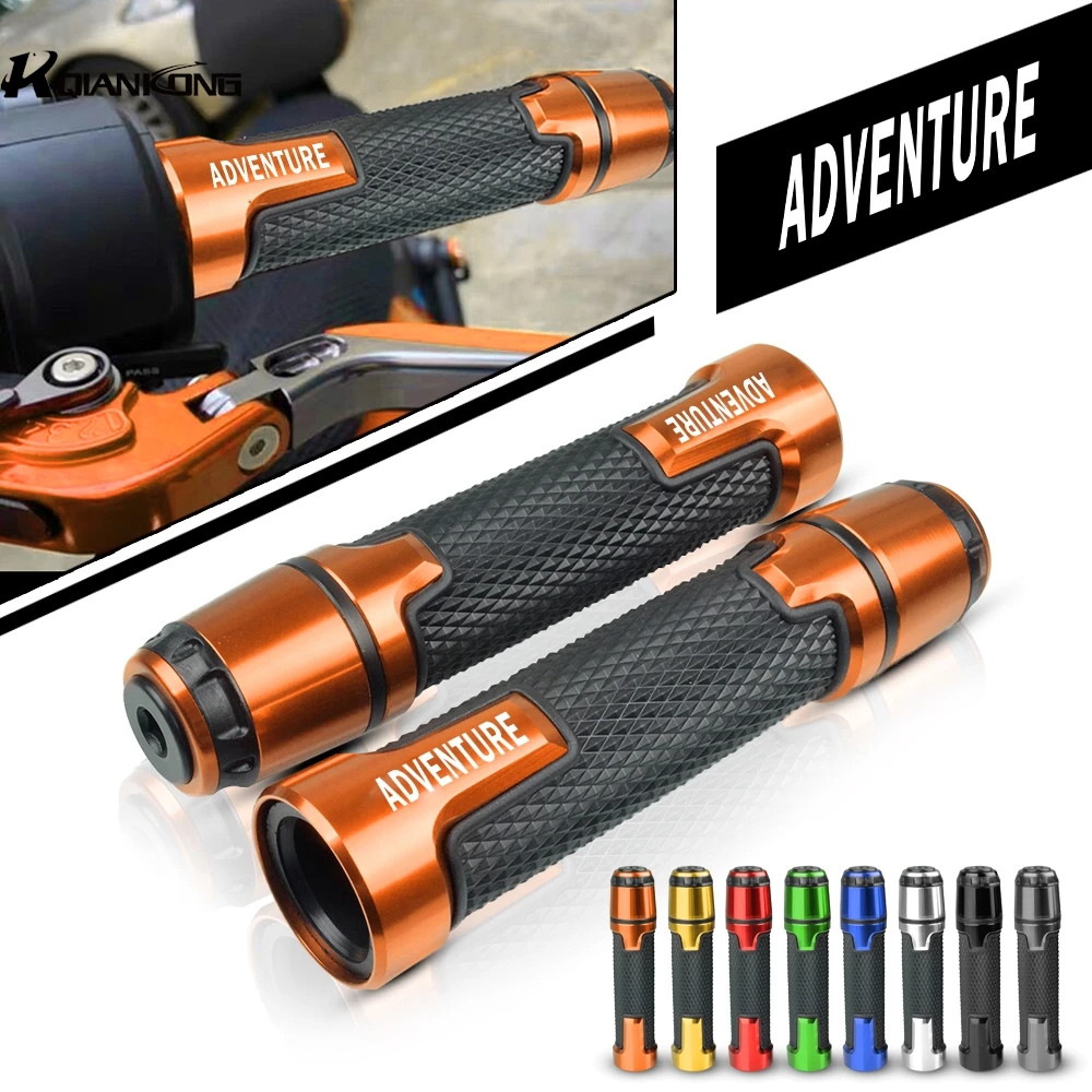 for 1050 /1090/1190 /1290 Super Adventure S/R/T 2013-2024 Anti‑Slip Motorcycle Handlebar Grips With Bar End Plugs 1090 Adventure 3