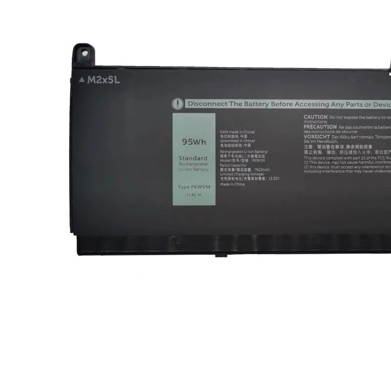 C903V PKWVM แบตเตอรี่แล็ปท็อปสําหรับ Dell Precision 15 7550 7560 17 7750 7760 P44E P93F CR72X 17C06 447VR 68ND3 J0VNR 11.4V 68Wh/95Wh