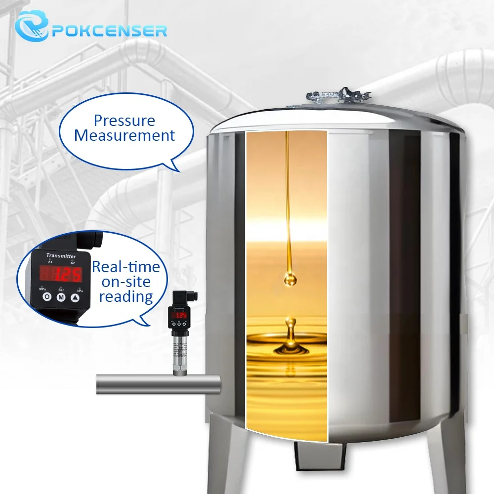 OEM PWP350-D Modbus Digital Intelligent Pressure Transmitter With Led Indicator