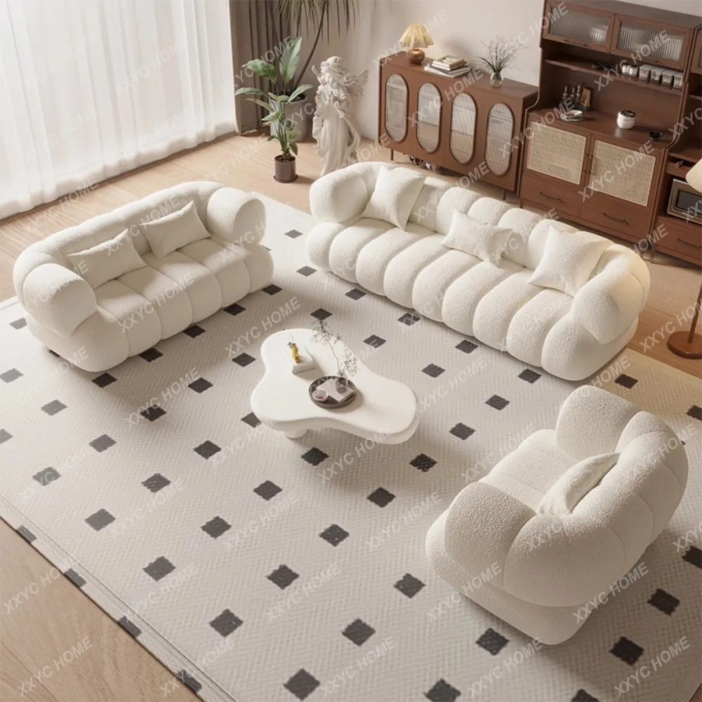Plush Luxury Living Room Sofa Family Minimalist Relaxing Sofa Lounger Filler Muebles Para El Hogar Furniture Decoration