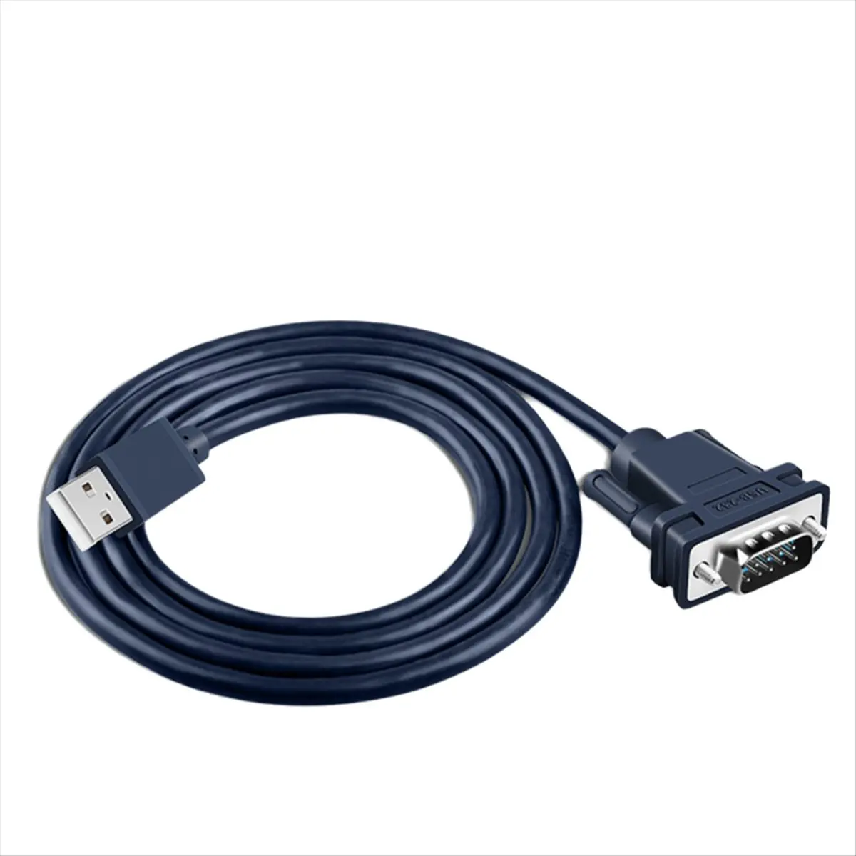 AA19 USB to RS232 Converter DB9 Serial Port Cable Industrial 9-Pin Conversion Cable DB9 Male Female Data Transmission Wire
