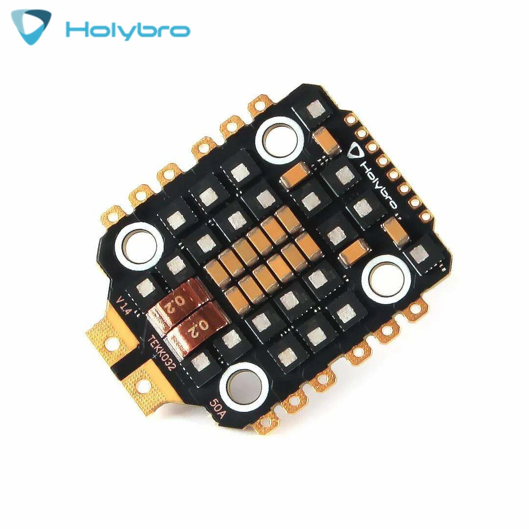 

Holybro Tekko32 F4 4in1 Mini 50A ESC BLHeli_32 4-6S DShot2400 Brushless ESC 20x20mm for FPV RC Racing Drone