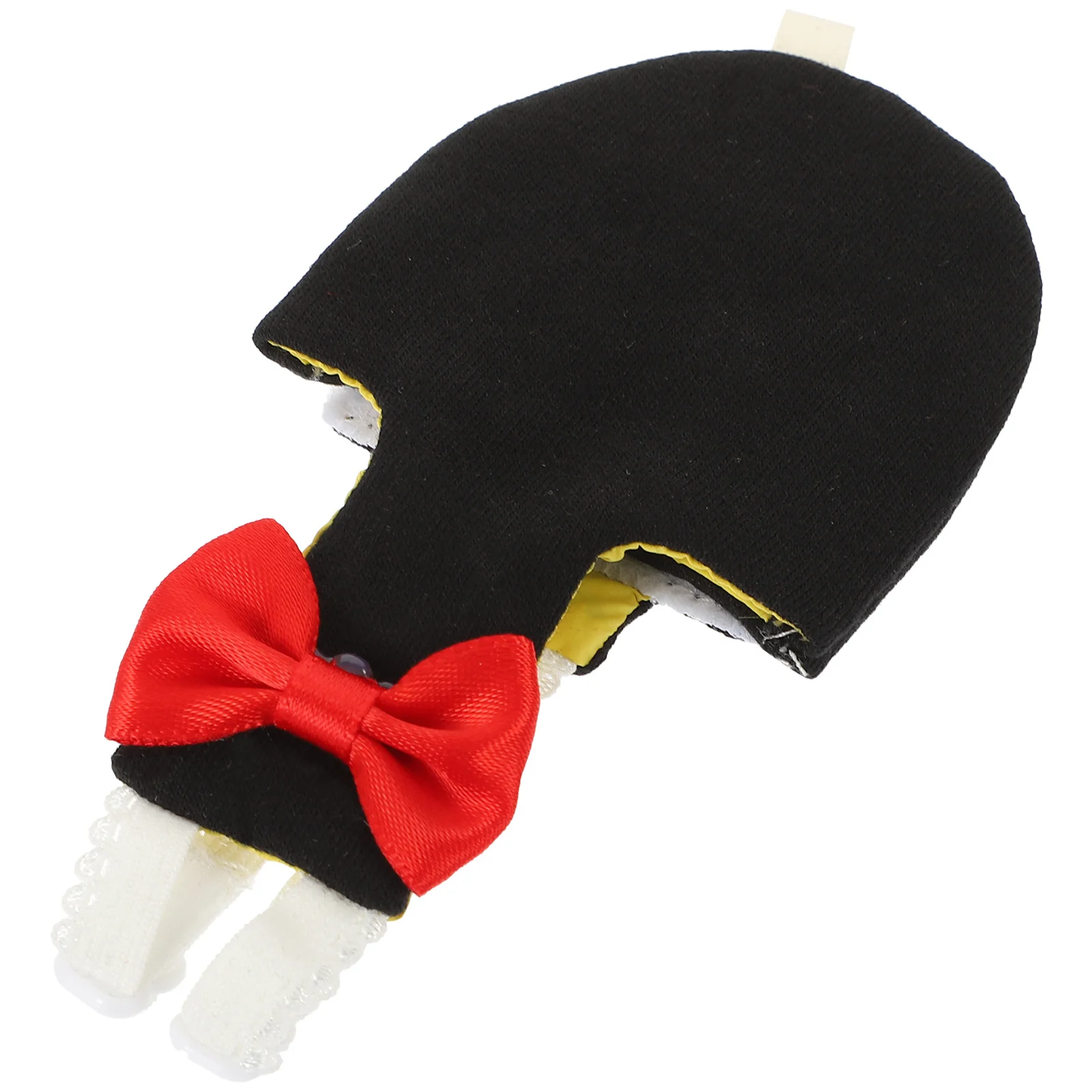 

Washable Reusable Bird Diaper Suit for Parrot Budgie Flight Wear with Bow Elegant Lightweight Skin-Friendly Design