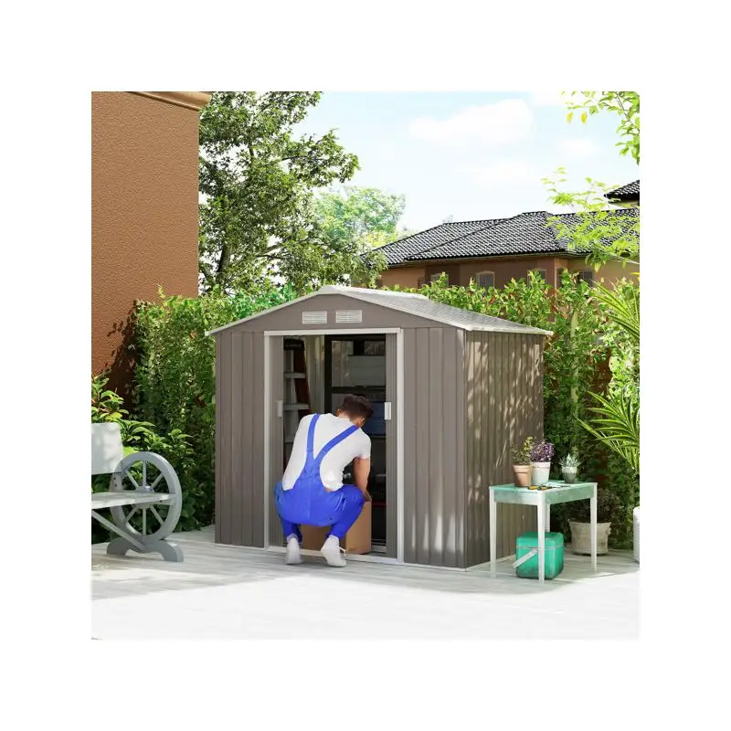 Aufbewahrungsschuppen für den Außenbereich für Gartengeräte – zuverlässiges und langlebiges Design für einfache Organisation