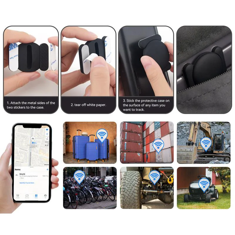 New Global Positioning Tracking GPS Locator Pet Wallet Suitcase Car Elderly Kids Anti Getting Lost Finder For iPhone Find My