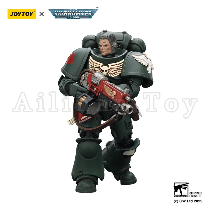 JOYTOY 1/18 figurine 40K Dark Angels intercesseurs frère Nadael réédition Version Anime modèle militaire
