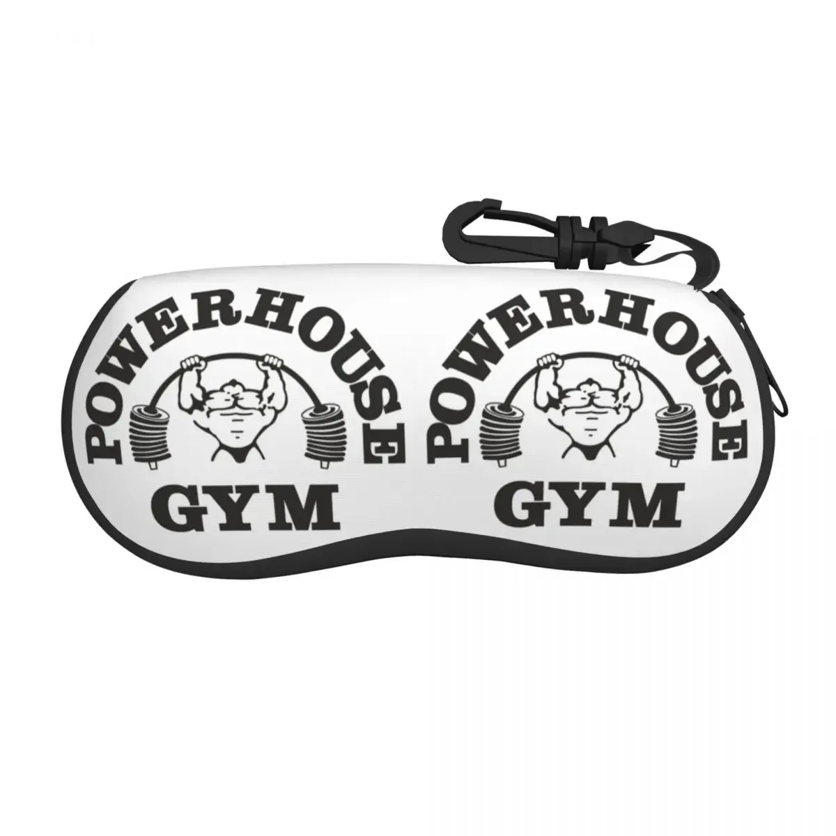 

Custom Powerhouse Fitness Gym No Pain No Gain Shell Glasses Case Unisex Travel Eyeglasses Case Sunglasses Protector Box