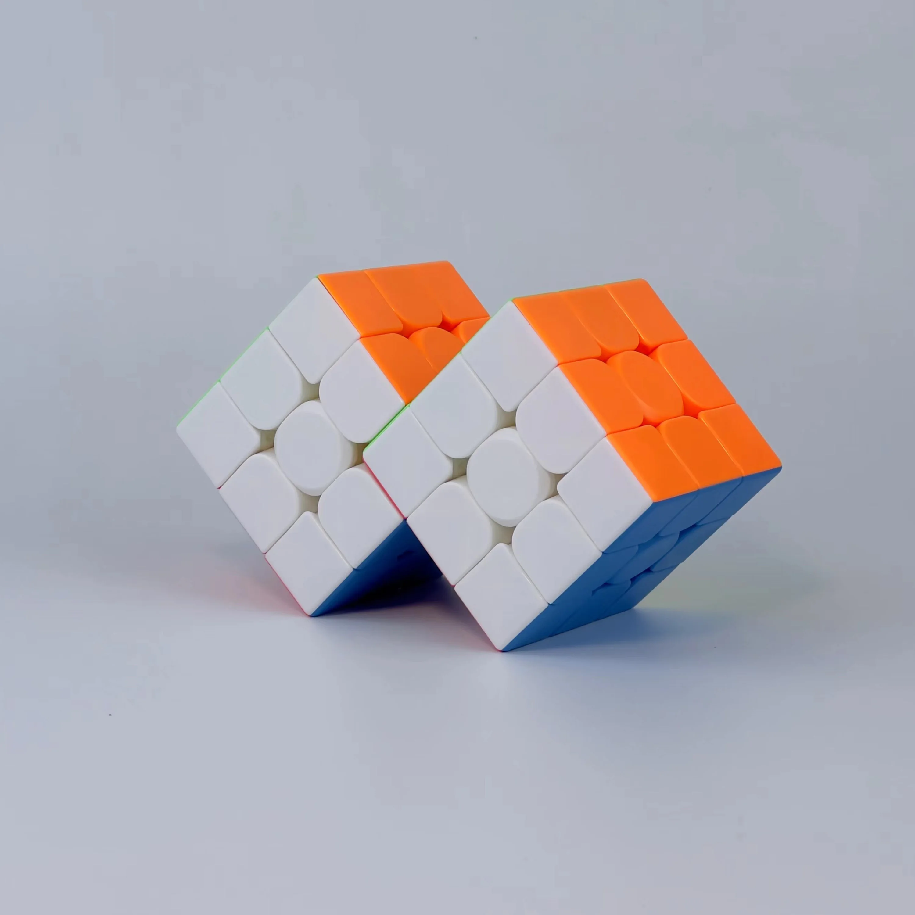 [Picube] 3x3 結合キューブ ブラック 限定回転 ステッカーレス 3x3x3 MoYu QiYi MeiLong YJ Speed GAN パズル Twisty Brain Teaser