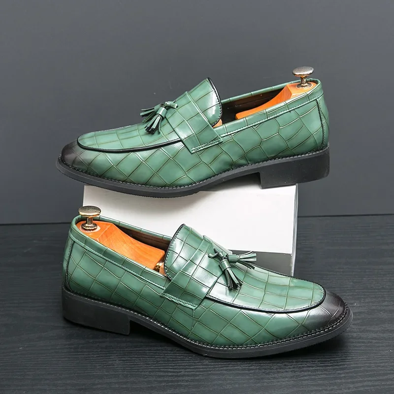 Men Shoes Leather Male Men's Men Oxfords Dress Shoes for Men Luxury Designer Loafers Platform Leather Man Shoes