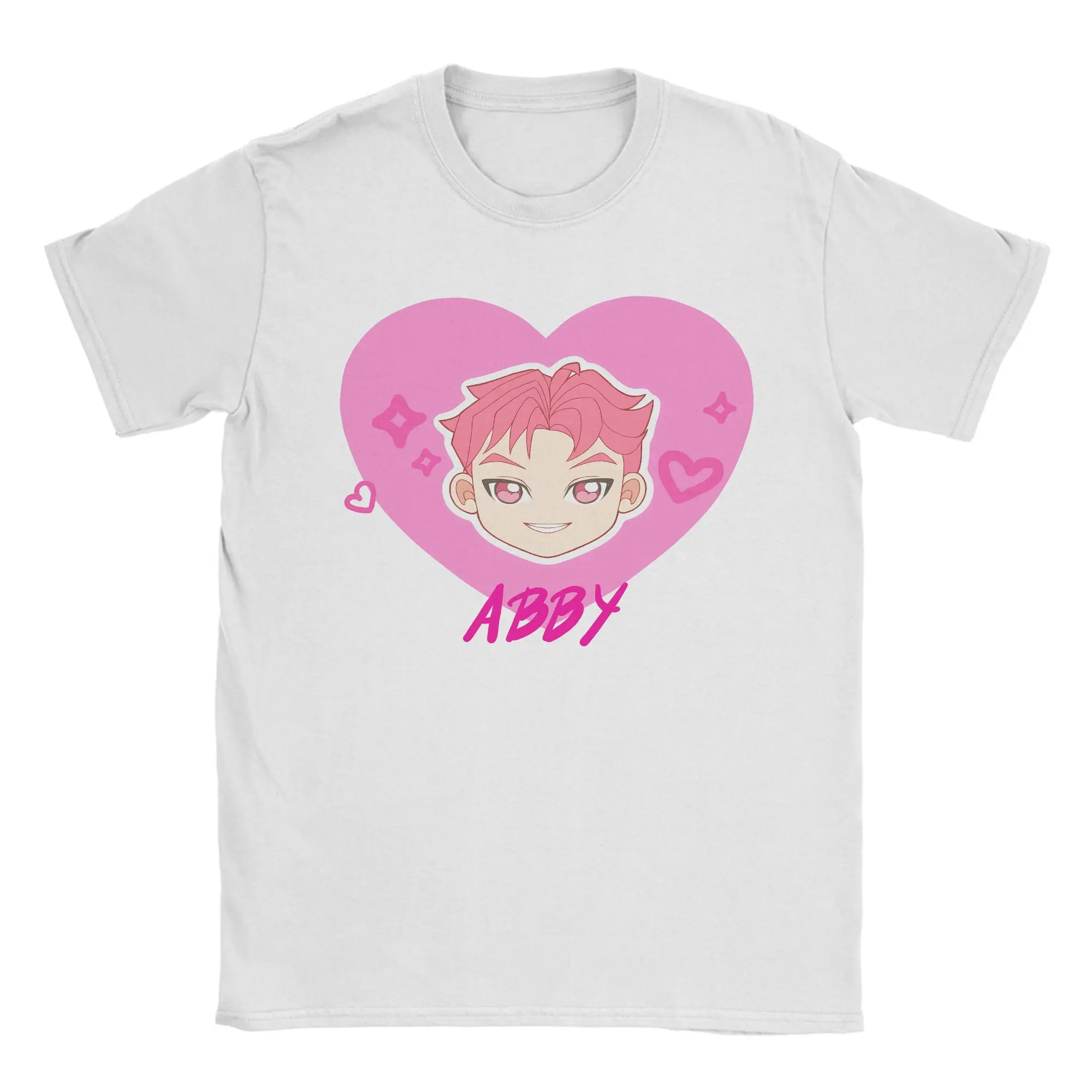 

KPop Demon Hunters Saja Boys ABBY T Shirts for Men 100% Cotton Funny T-Shirt Round Collar Tee Shirt Short Sleeve Tops 6XL