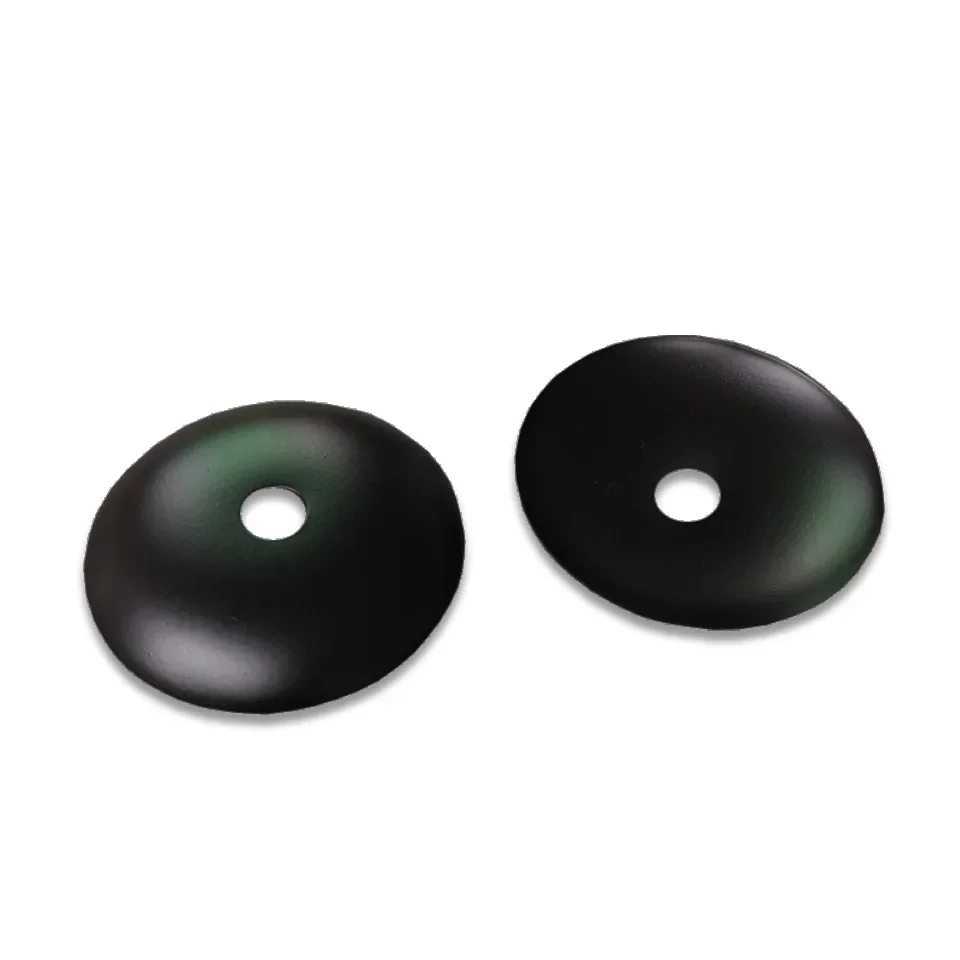 

5pcs Black White Metal Round Cover Arc Cover Chandelier Base Tray Middle Hole 10mm Flying Saucer Table Lamp Wall Lamp Cup DIY