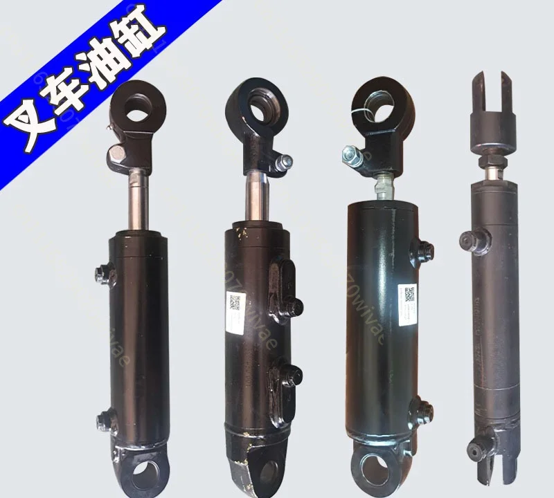 9YW forklift cylinder, forklift 2-10 tons inclined cylinder hydraulic  top push-pull angle gantry belt
