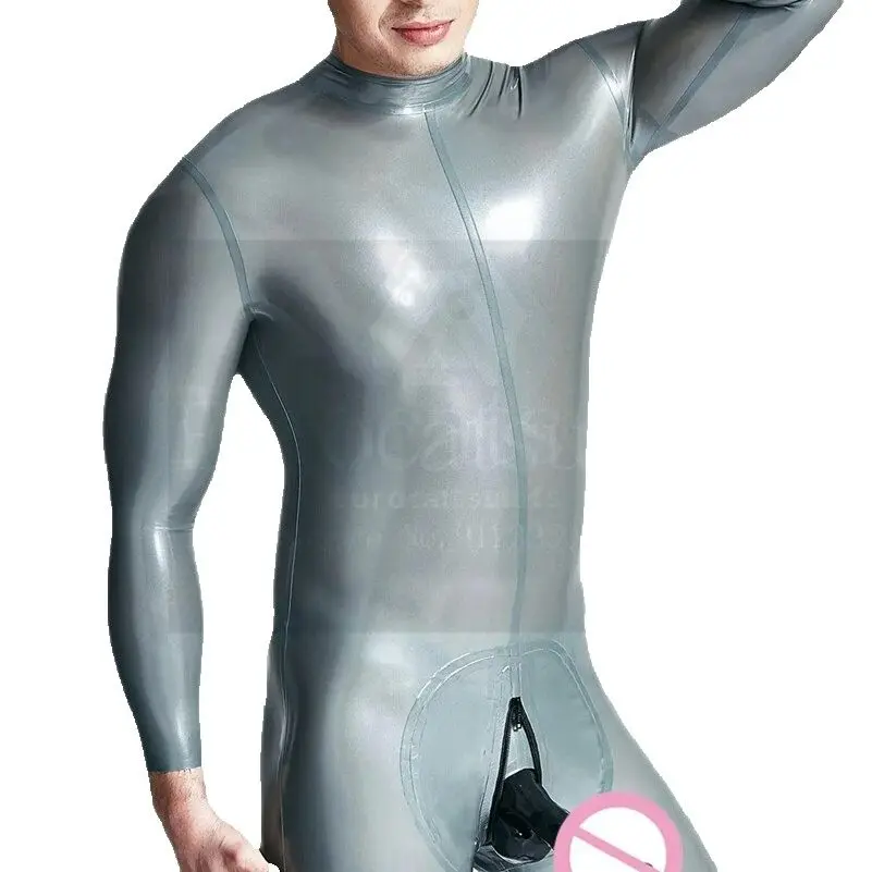 fetish men catsuit latex lingerie sexy full mask latex bodysuit sexy latex bodysuit sexy lingerie for men gloves men rubber