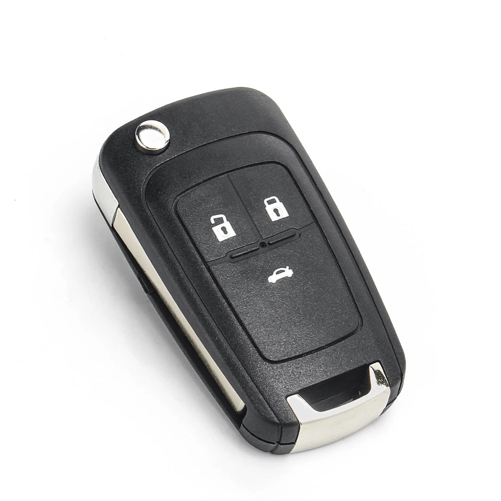 KEYYOU 3 Buttons Remote Key Case Shell HU100 Blade For Chevrolet Chevrolet Lova Aveo Cruze For Sonic For Camaro Accessories