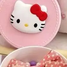 

Роскошный пылезащитный милый мультяшный бант Hello Kitty, круглый кольцо, серьги, коробка, аксессуары для волос, упаковка, дисплей, портативная коробка для хранения