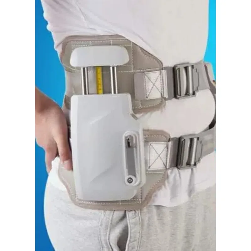 Portable Lumbar Disc Herniation Retractor  Lumbar Muscle Strain  Scoliosis  Treatment Correction  Home Stretching