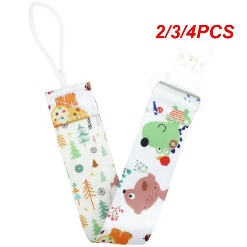 2/3/4PCS Pacifier Clip -shaped Clip 29cm Children Accessories Nipple Chain Cute Multicolour Baby Supplies