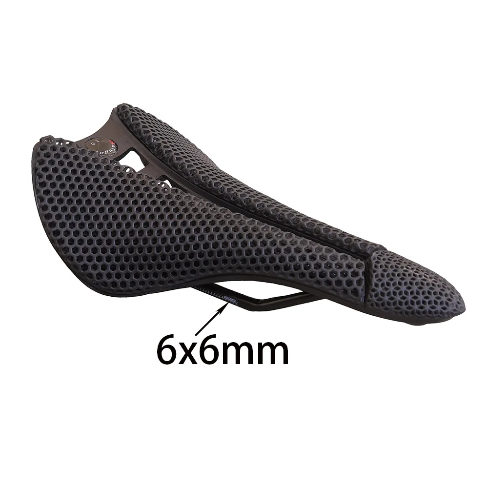 Balugoe 3D Printed Bicycle Saddle Ultralight Carbon Fiber Hollow Comfortable Breathable MTB Gravel Road bike Cycling Seat Parts