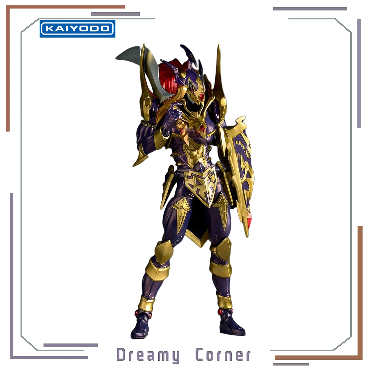 【先行販売】オリジナル KAIYODO デュエルモンスターズ カオスナイト アクションフィギュア おもちゃコレクション