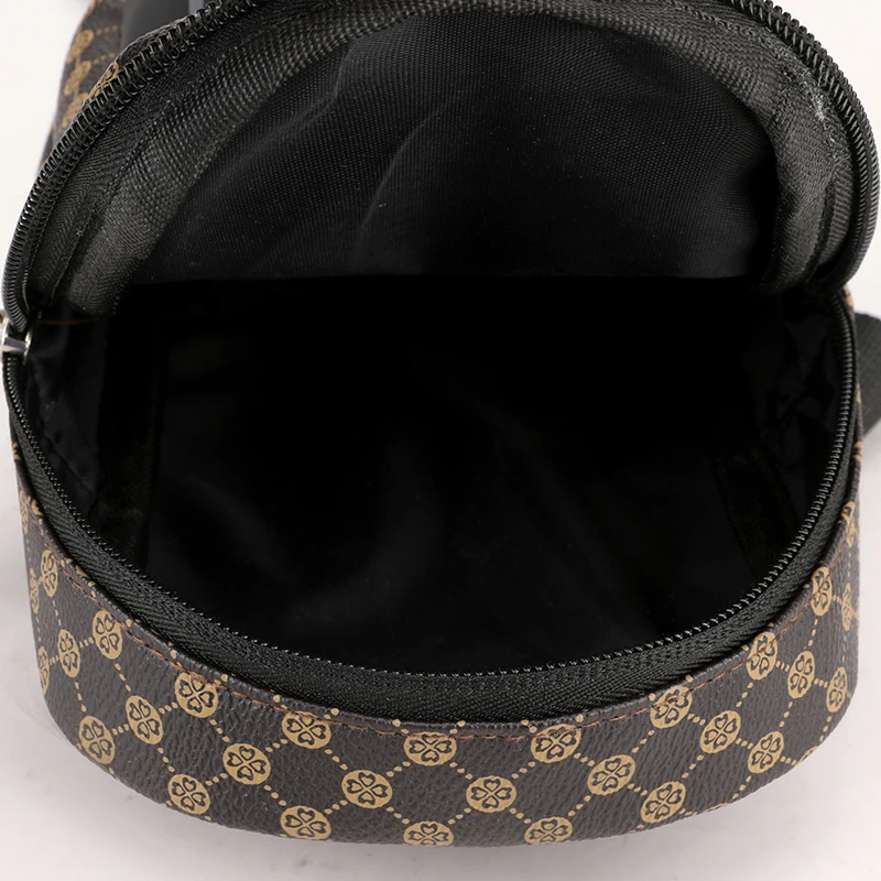 Casual Business Schulter Tasche für Männer PU Leder Umhängetasche Breiten Gurt Umhängetaschen Plaid Designer Männlichen Sling Taschen – Detail 14