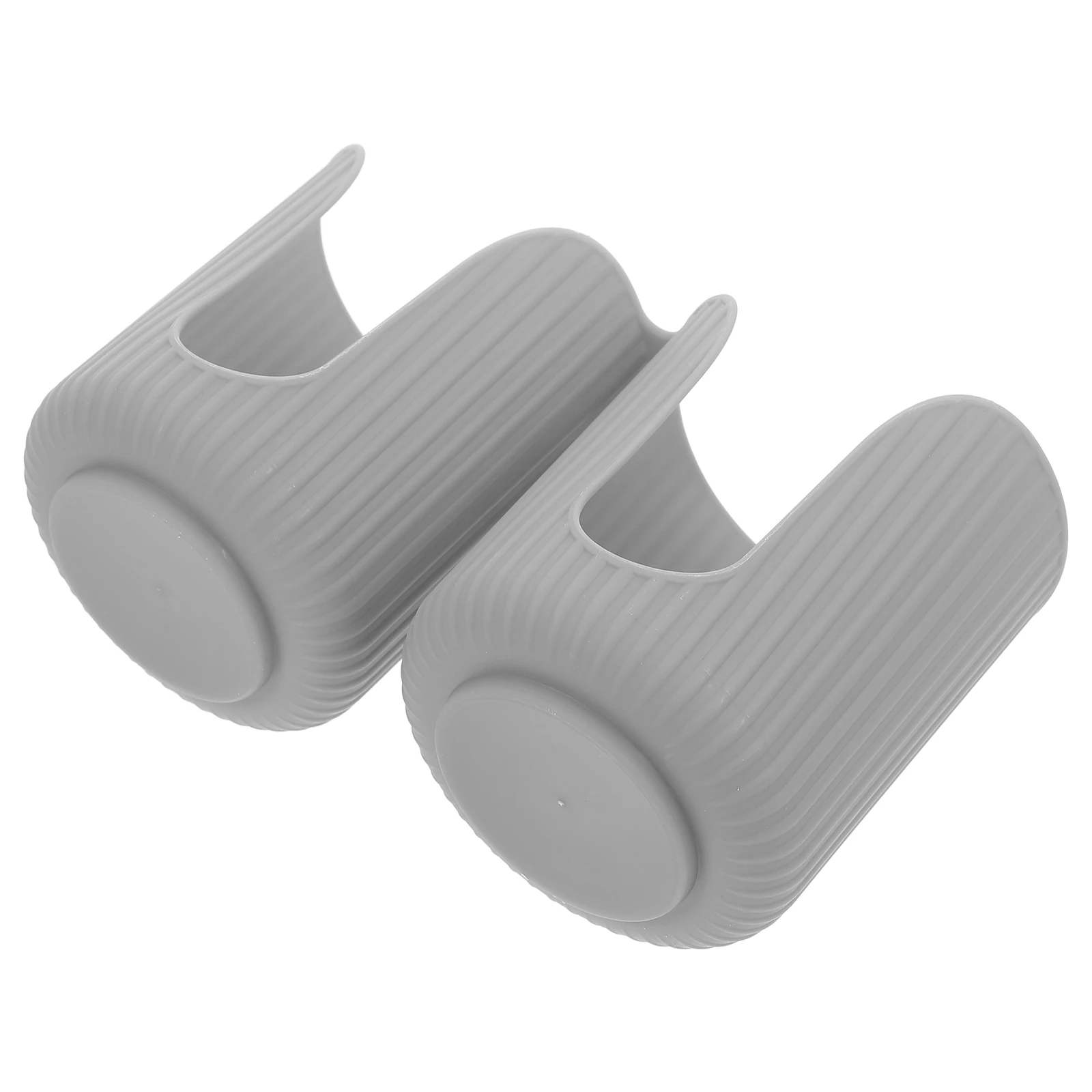 

Multifunctional Cup Holder Paper Cup Organizer Dispenser Stand Household Desktop Tissue PP Coffee Double Cylinder Gray