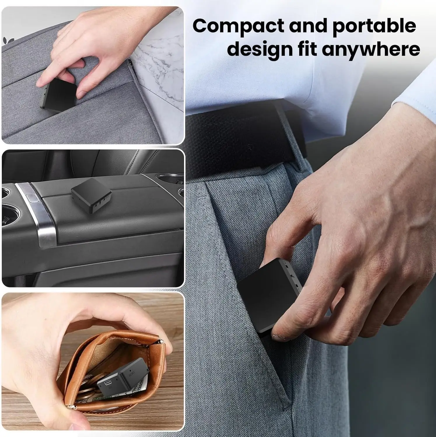 مسجل صوت صغير 64 جيجابايت للاجتماعات والمحاضرات والسيارة - صوت واضح