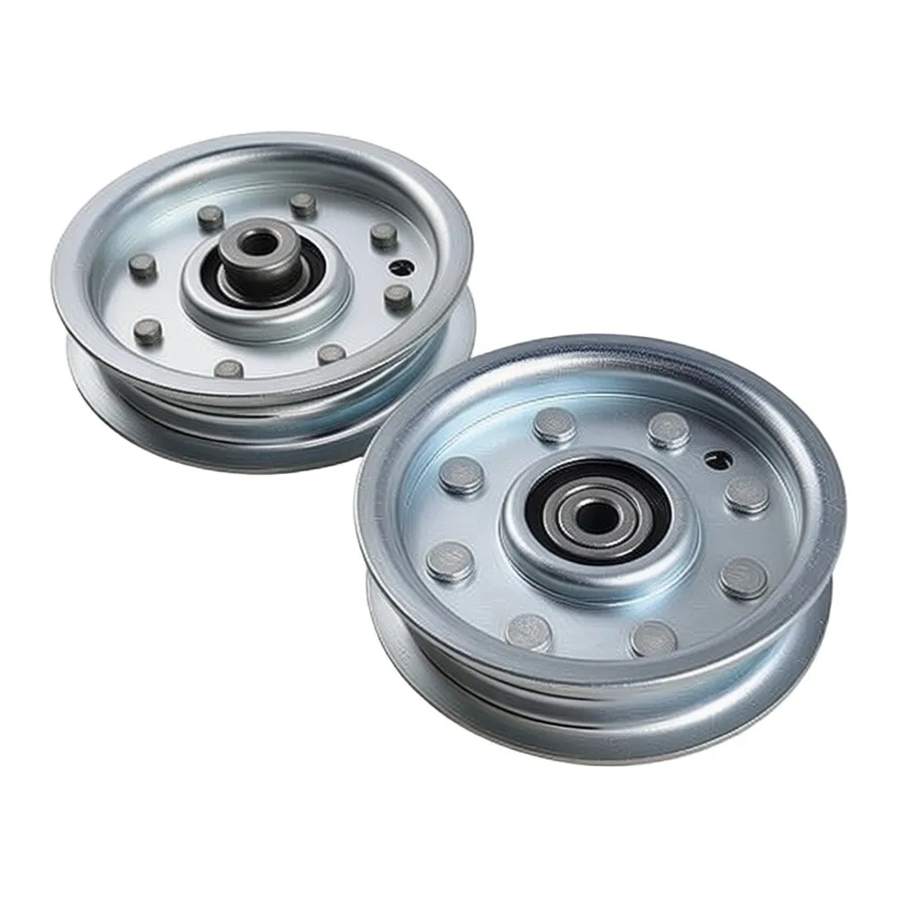 White Zinc Single Groove Pulley for Lawn Mower Units 956-0627 756-0627 756-0365 Designed for Standard Maintenance Intervals