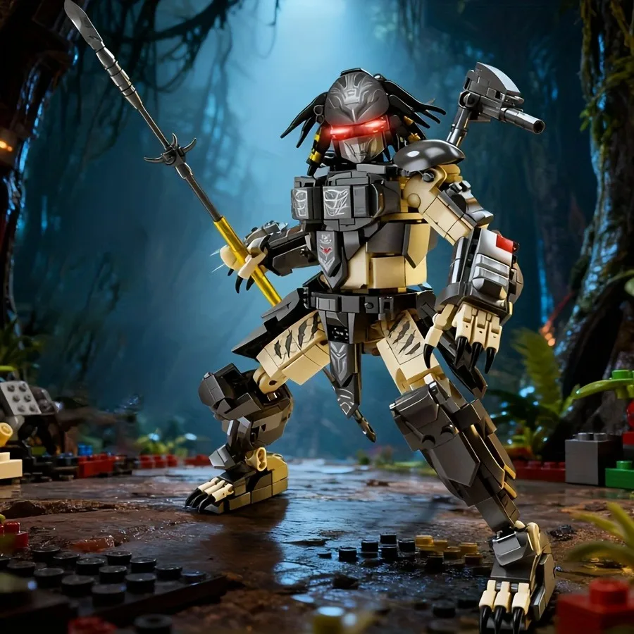 Alien Monsters 1000+pcs Models DIY Small-Piece Building Blocks Brick MOC Technical Assembly Toys for  Gifts