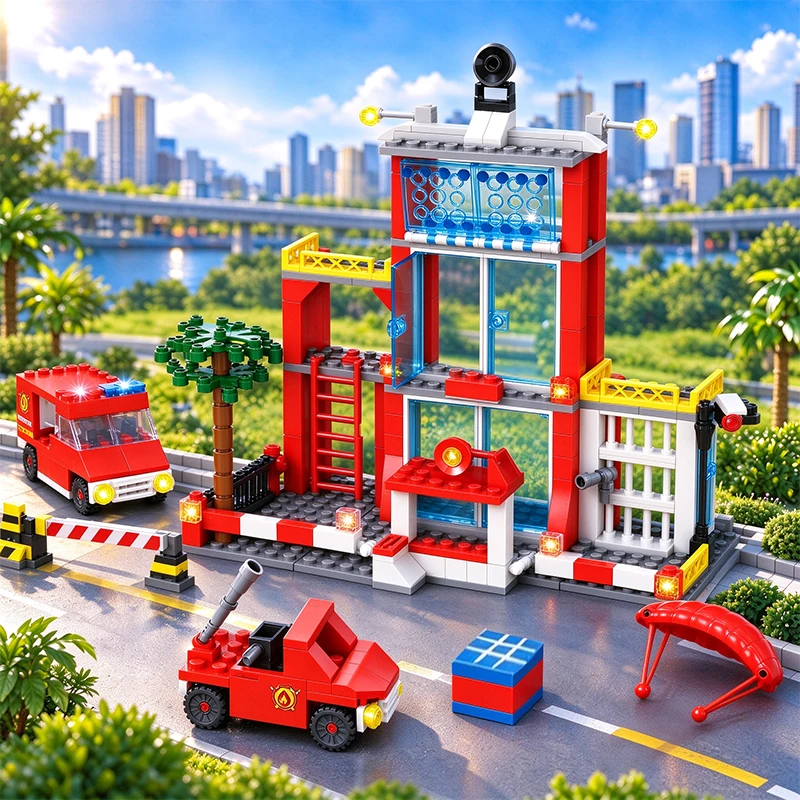 İtfaiye İstasyonu Yapım Seti,  - Lego Set City incelemesi ve fiyatı