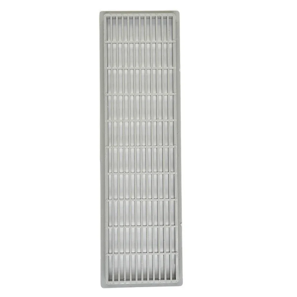 Copertura Griglia di ventilazione Presa d'aria Chiudi spazi Maglia Foro rettangolare Porte da bagno argento/nero Nuovo di zecca