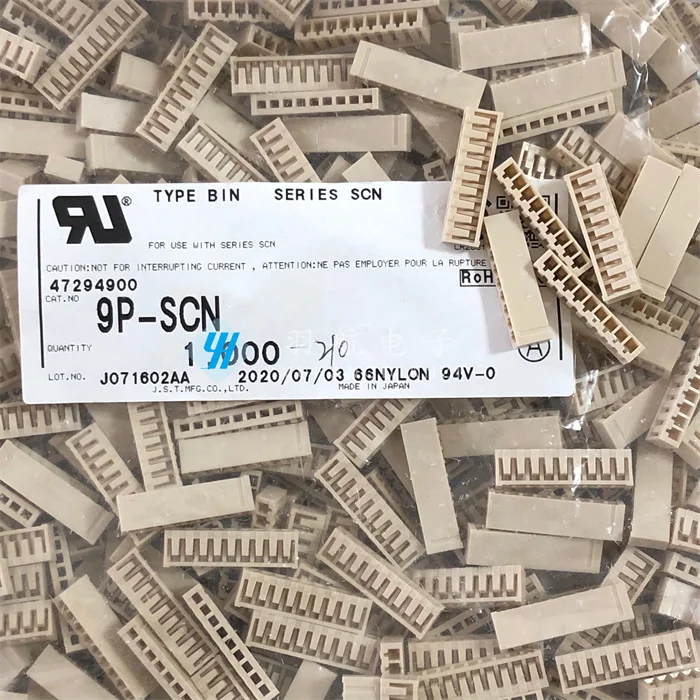 

30pcs original new Connector 9P-SCN rubber housing 9P 2.5MM spacing