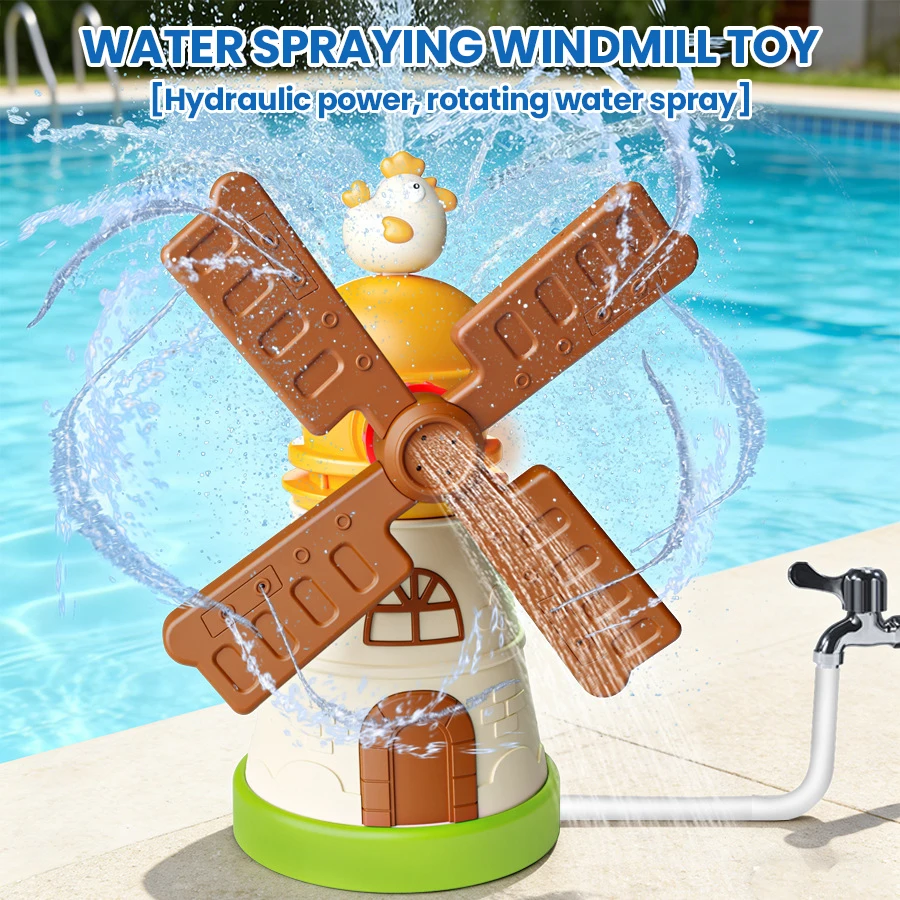 Outdoor Rotating Windmill Spri - Gardening Tools Girls 评论和价格