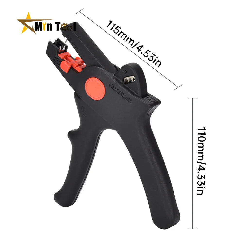 Wire Stripper Tool Stripping Plier  Automatic Cutter Cable Scissors D5 Adjustable Precision Multitool Plier