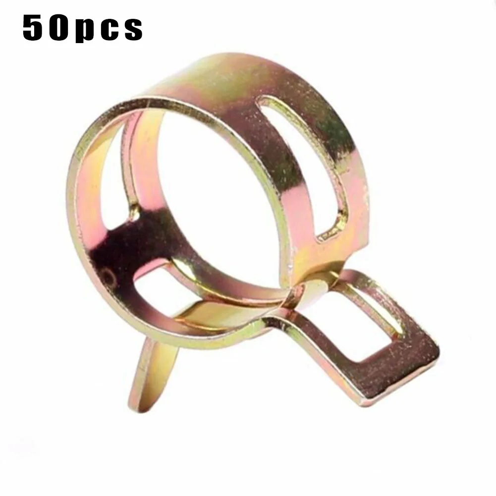 

50Pcs Fastener 5/6/7/8/9mm Spring Clips Fit For Air Hose Tube/ Water Pipe/ Fuel-pipe/ Silicone Vacuum Hose Parts & Accessories